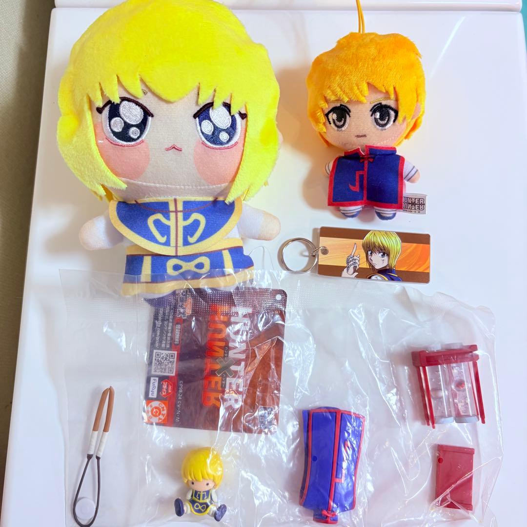 ハンターハンター クラピカ フィギュア リーメント キーホルダー ぬいぐるみ