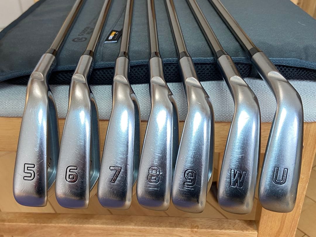 PING i210アイアンU〜5番号　7本セット