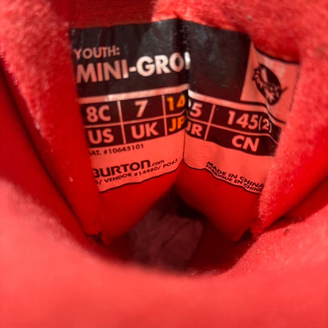 Burton Mini-Grom スノーボードブーツ 14.5