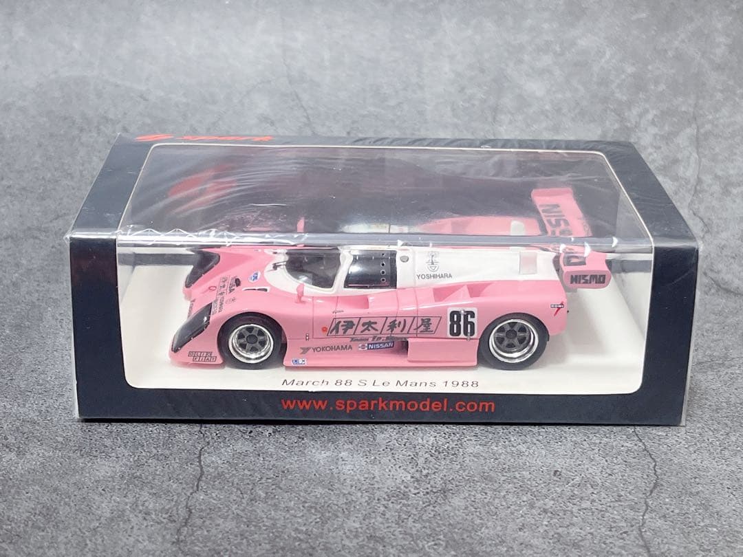 スパーク　1/43 March Nissan 88 S ルマン 伊太利屋