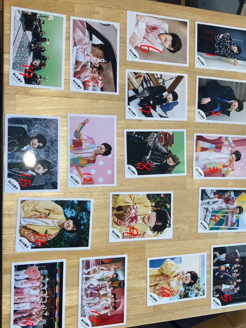 なにわ男子　公式写真