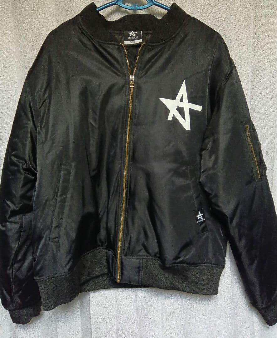 スターダム　アウター　フライトジャケット　MA-1ジャンパー　XXL　美品　黒