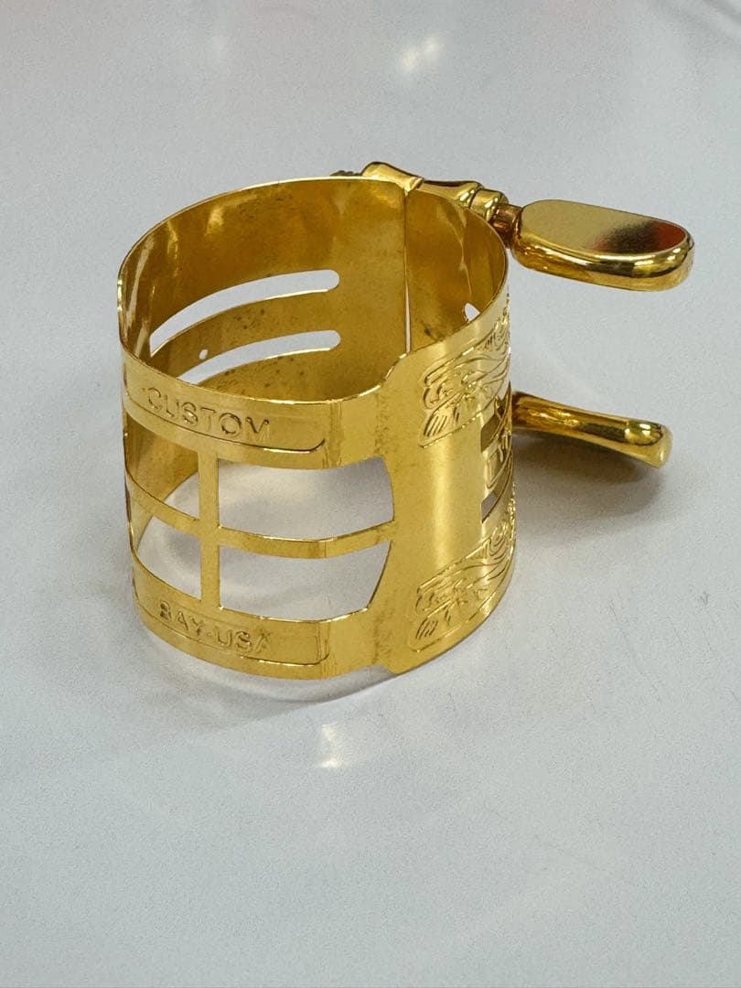 チャールズ・ベイ　テナーサックス用リガチャー Baroque（バロック）金メッキ