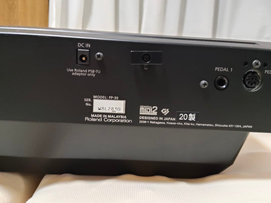 ローランド　Roland FP-30 電子ピアノ 88鍵 ブラック