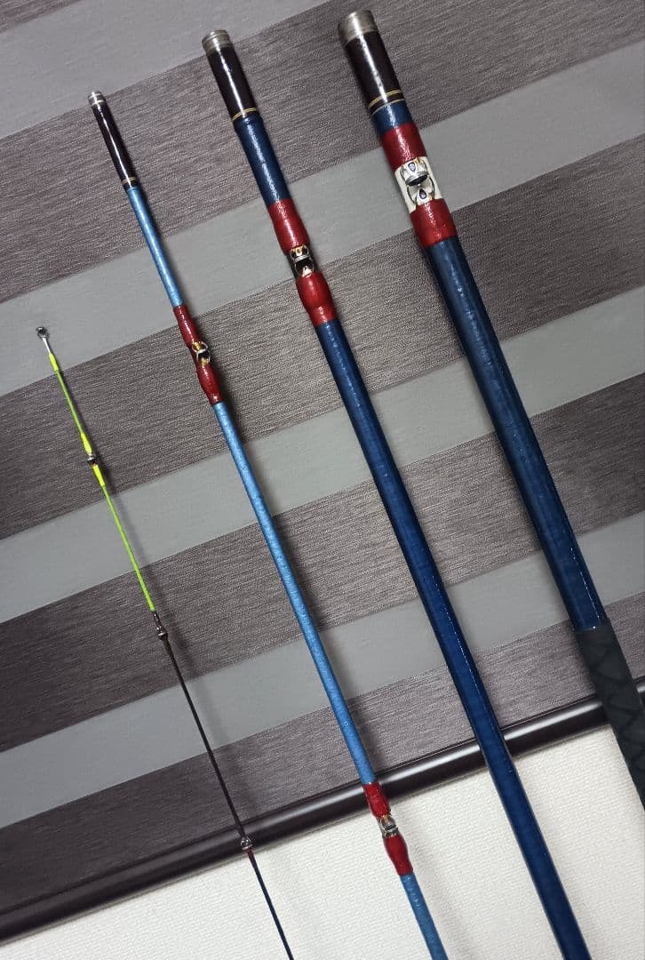 NFTスーパーボロン極翔石鯛525！4本継ぎ石鯛竿改造品