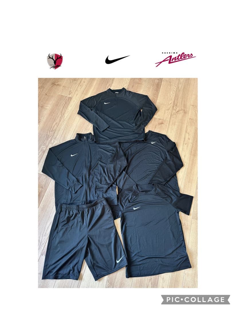 鹿島アントラーズ 2023-24シーズンNIKE チーム支給ウェア　5着セット