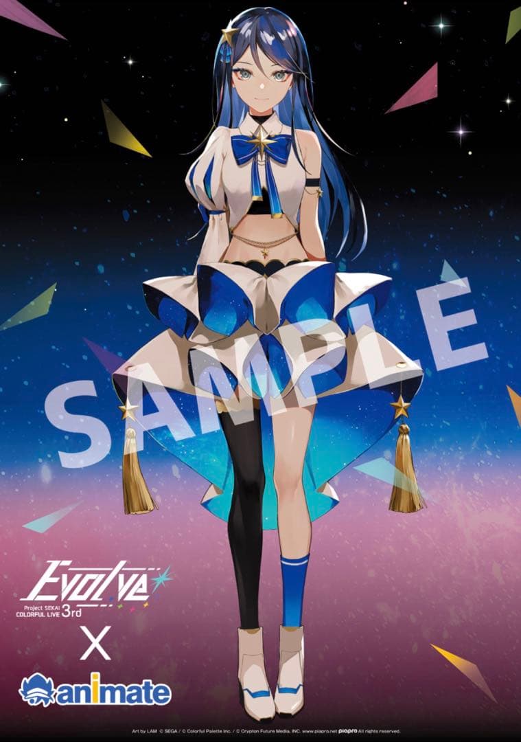 専用！ BluRay アニメイト購入特典 コラボポスター　星乃一歌