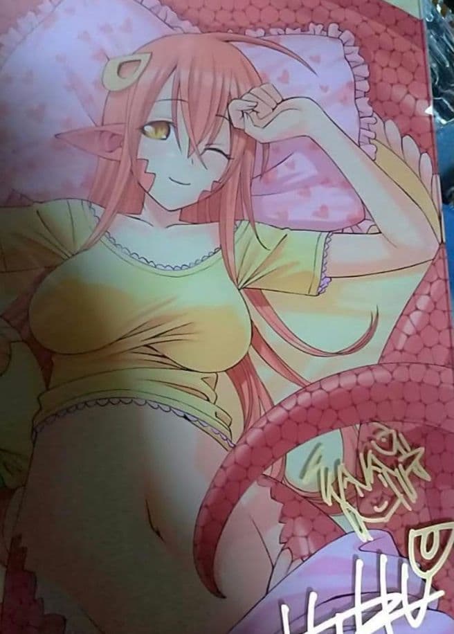 モンスター娘のいる日常 オカヤド サイン入り アクリルボード