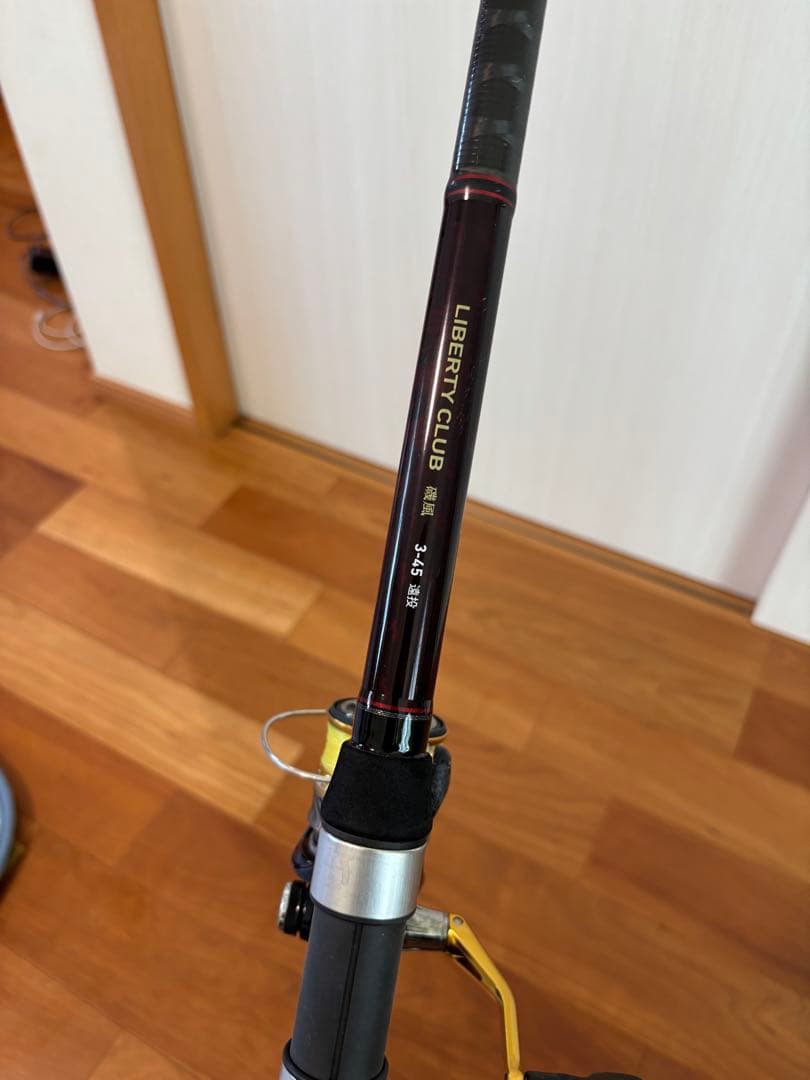 ダイワ　リバティクラブ磯風3号-45 シマノ　ナスキーC3000 セット