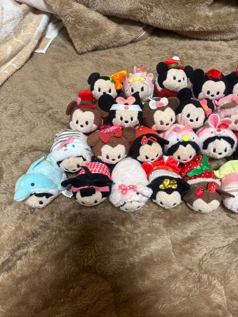 ディズニーツムツム　ぬいぐるみ71体　まとめ売り