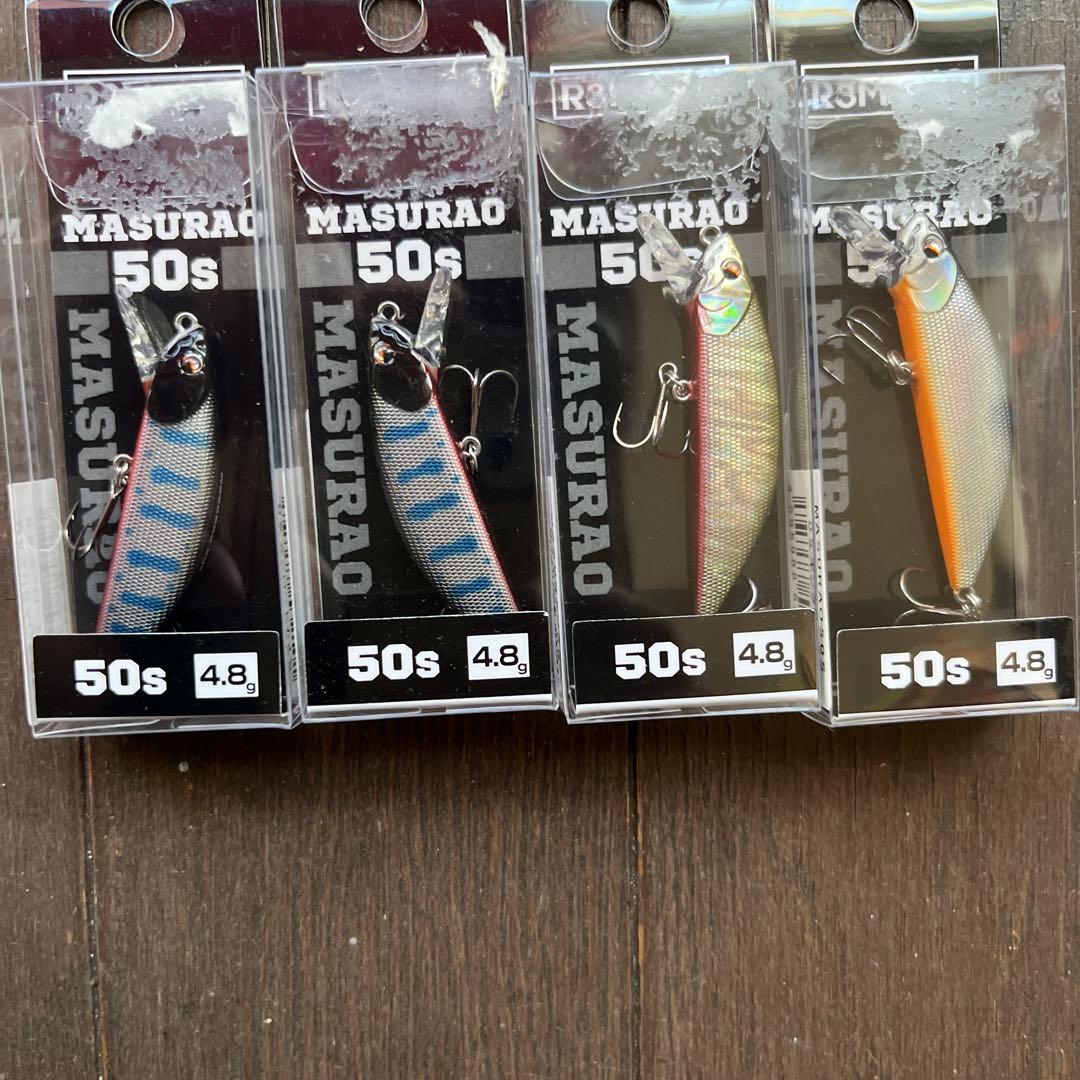 MASURAO 50s 4個 渓流ルアー中古セット