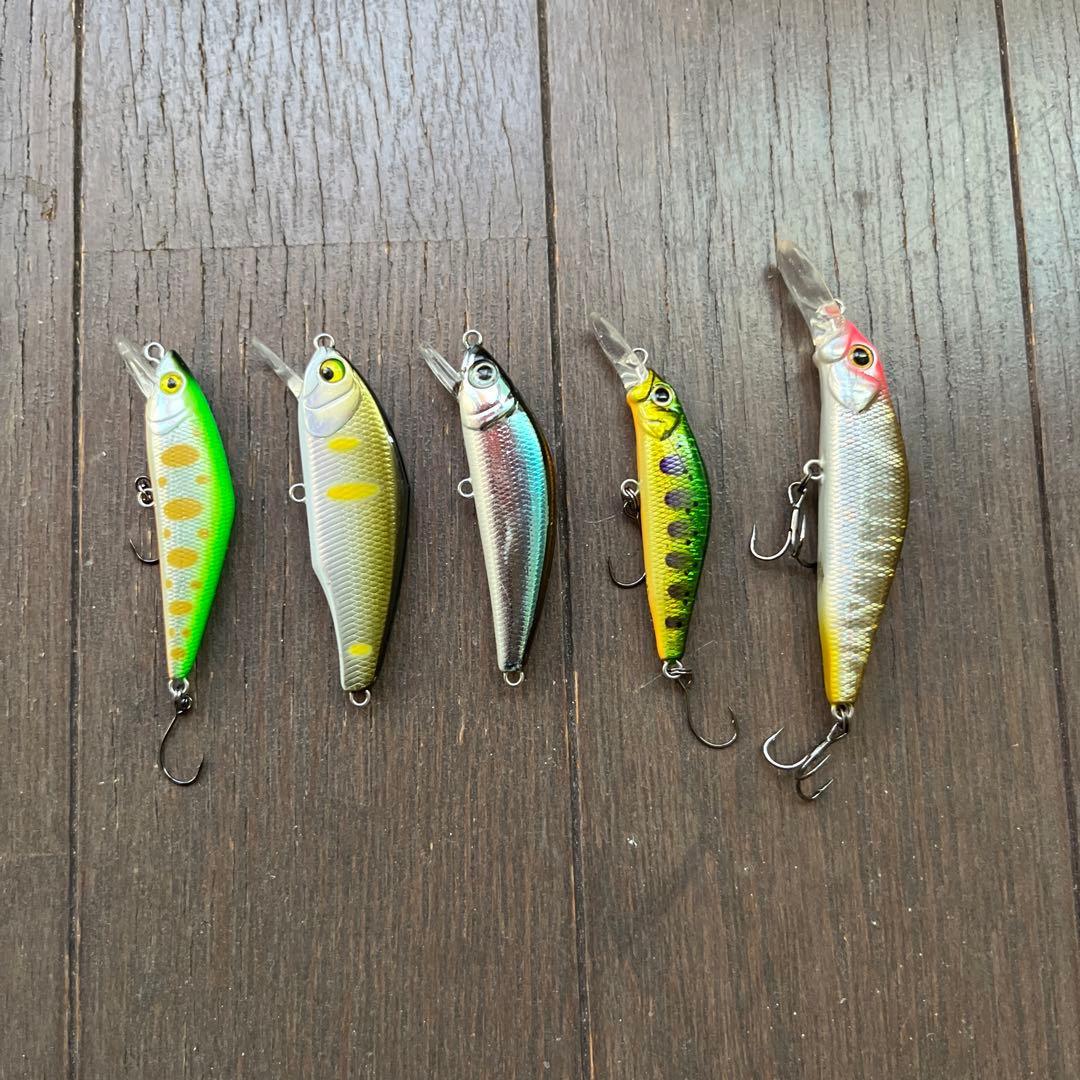 MASURAO 50s 4個 渓流ルアー中古セット