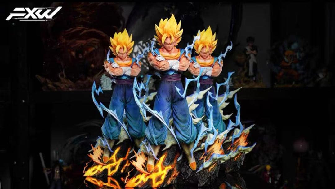 ドラゴンボール ベジット ガレキ ガレージキット スタチュー X①⑧