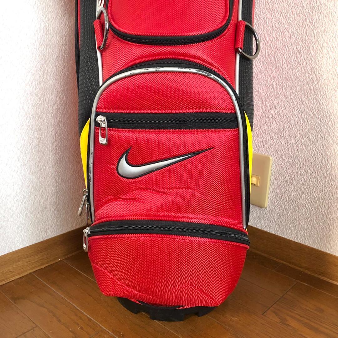 【未使用級】 NIKE ナイキ ゴルフ キャディバッグ 6分割 カート型