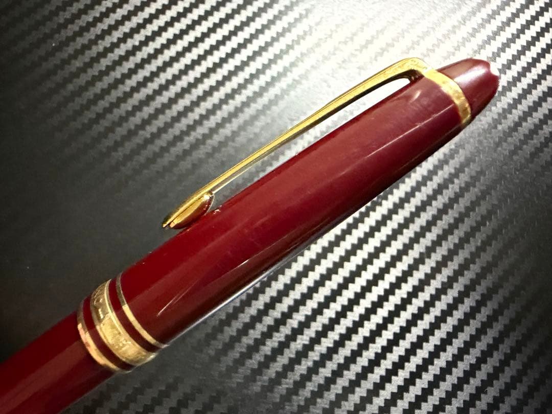 美品 モンブラン マイスターシュテュック 165 ボルドー ペンシル 0.5mm