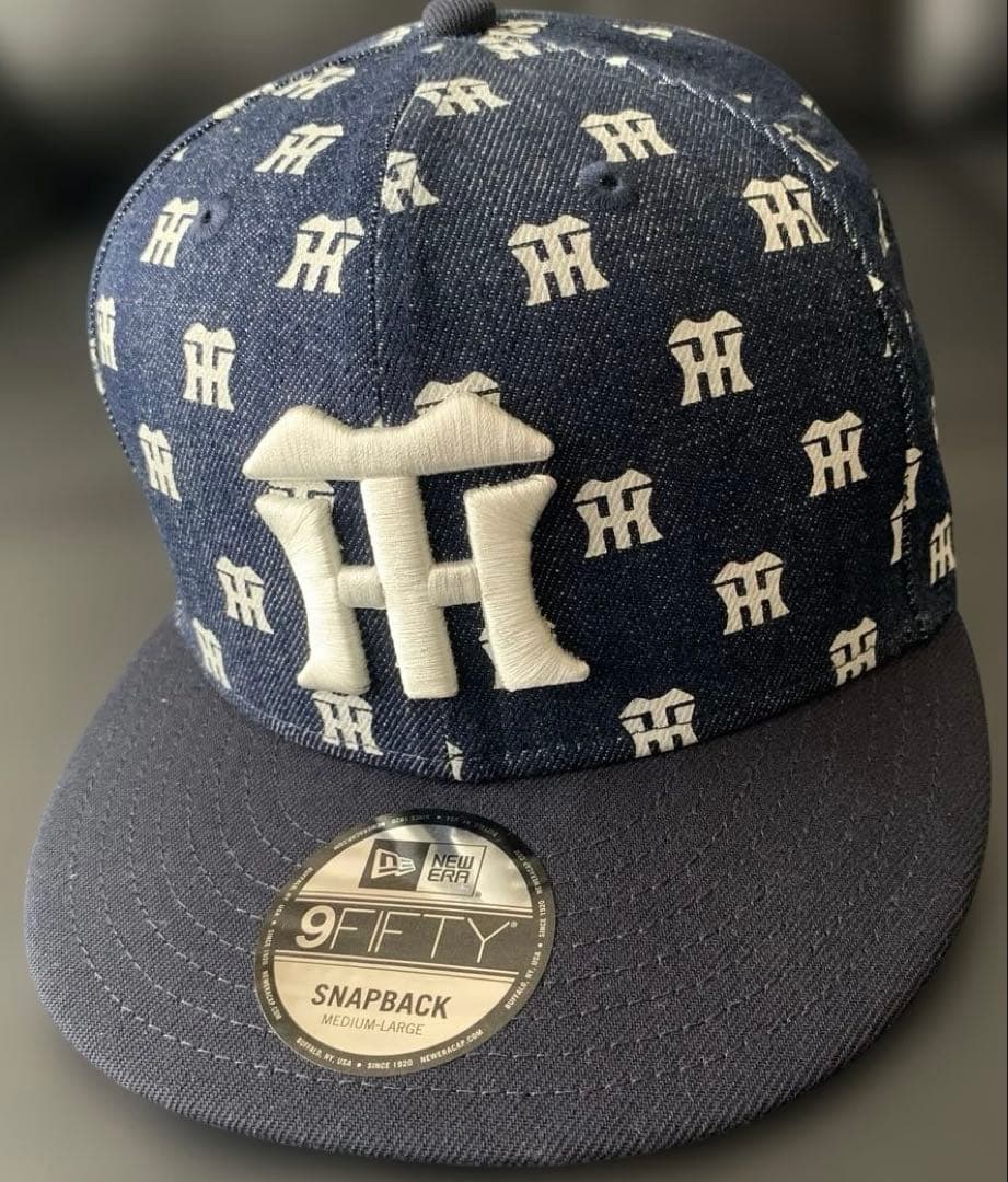 阪神タイガース 9FIFTY(TM)キャップ ニューエラ デニム ネイビー