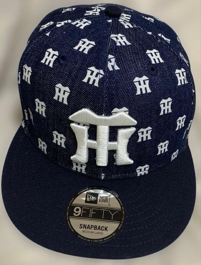 阪神タイガース 9FIFTY(TM)キャップ ニューエラ デニム ネイビー