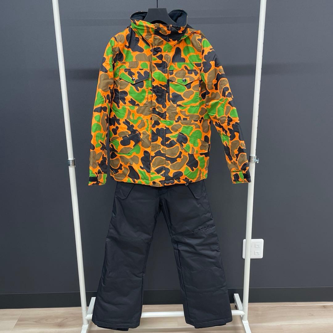 新品未使用 Burton バートン スノーボードウェア 上下セット ボーイズM