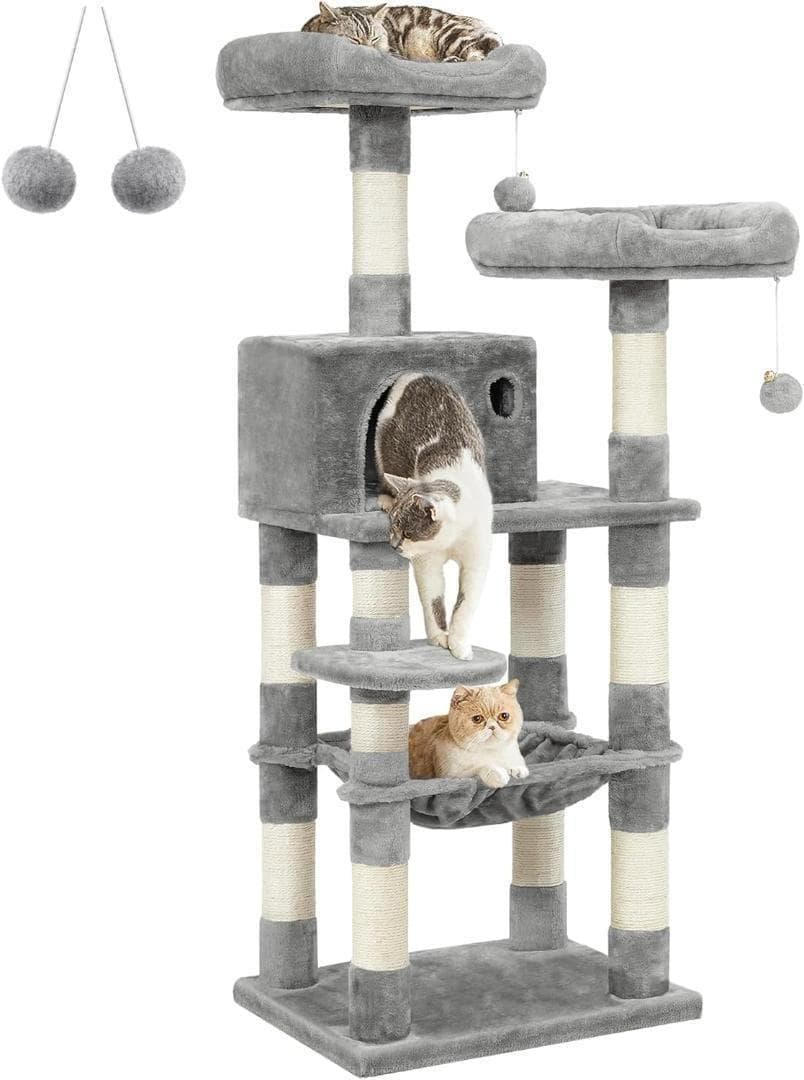 【M2521-94-62】キャットタワー 大型猫用 猫タワー　耐荷重20kg