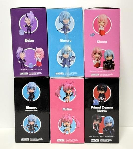 転生したらスライムだった件　ねんどろいど全6種 新品未開封品