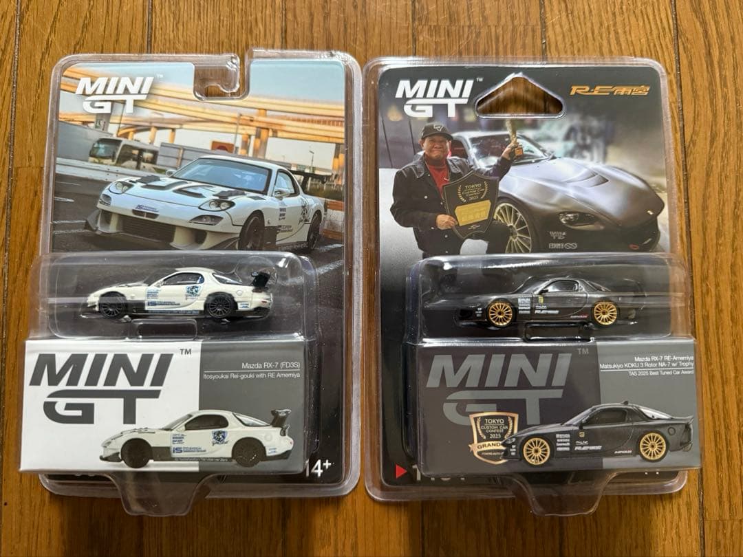長*藤様 TAS限定 MINI GT RE雨宮 FD3S 2新品未開封 伊藤商会