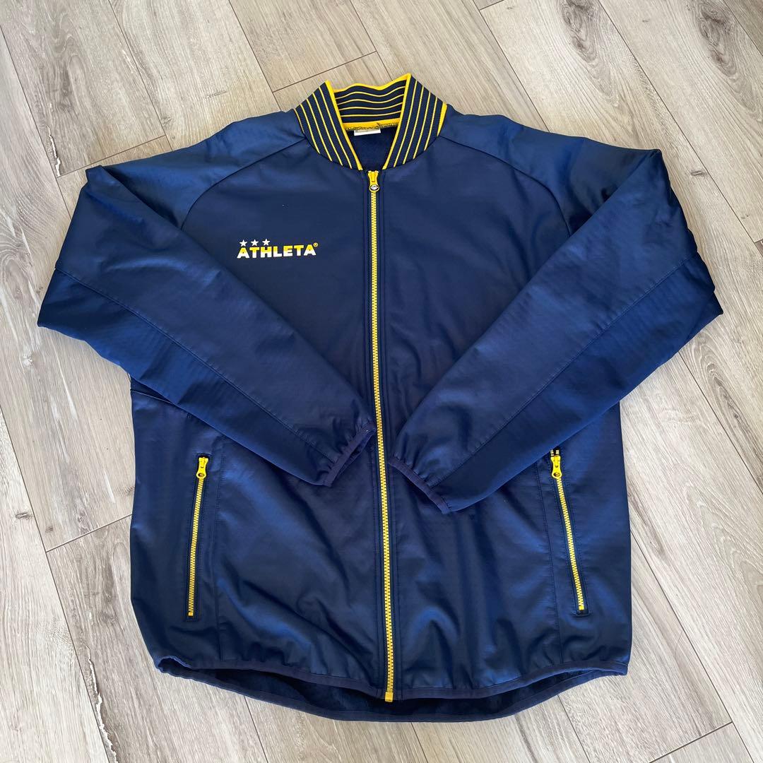 ATHLETA 紺色ジャージ上下
