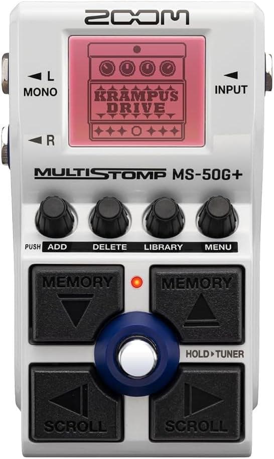 【未開封・未使用】ZOOM / MS-50G+ マルチストンプペダル