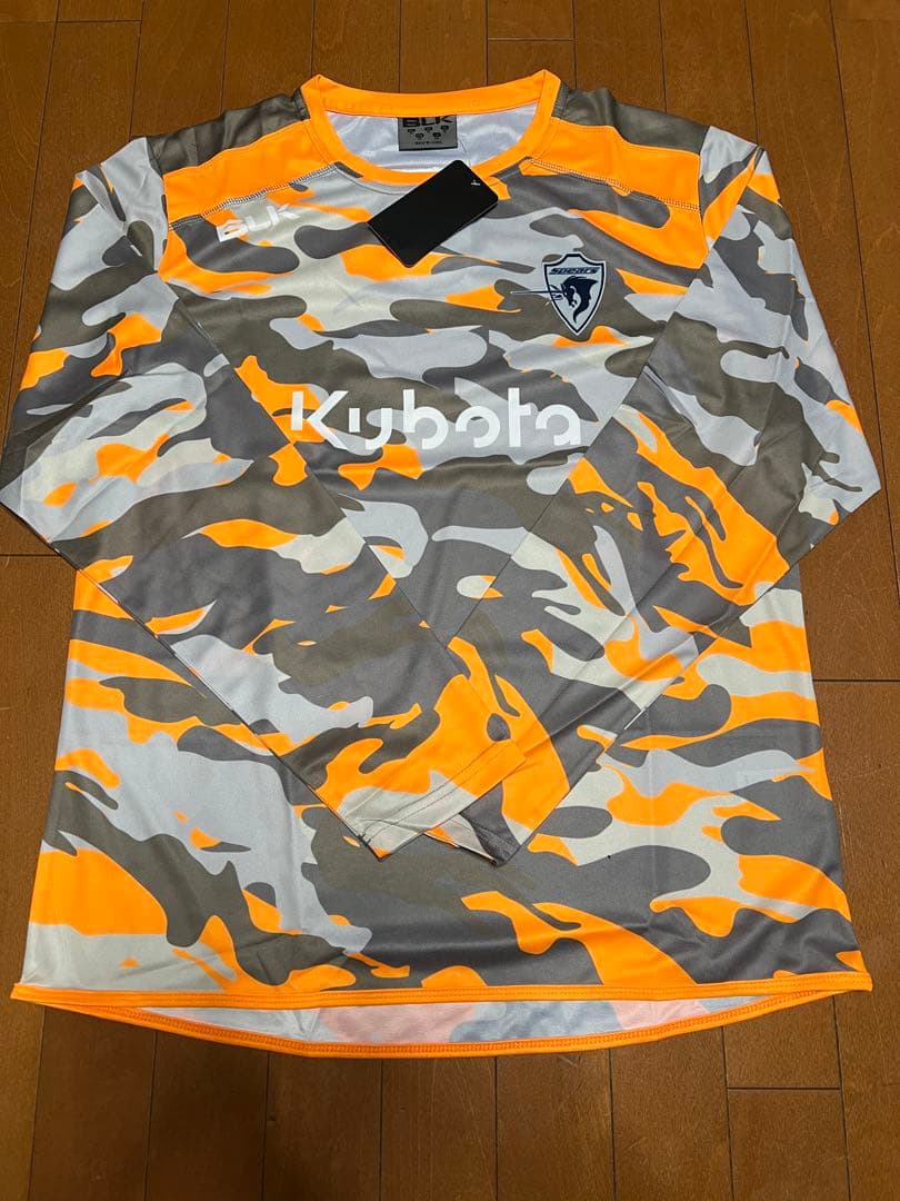 クボタスピアーズ　迷彩柄　選手支給品　ロンT 3XL