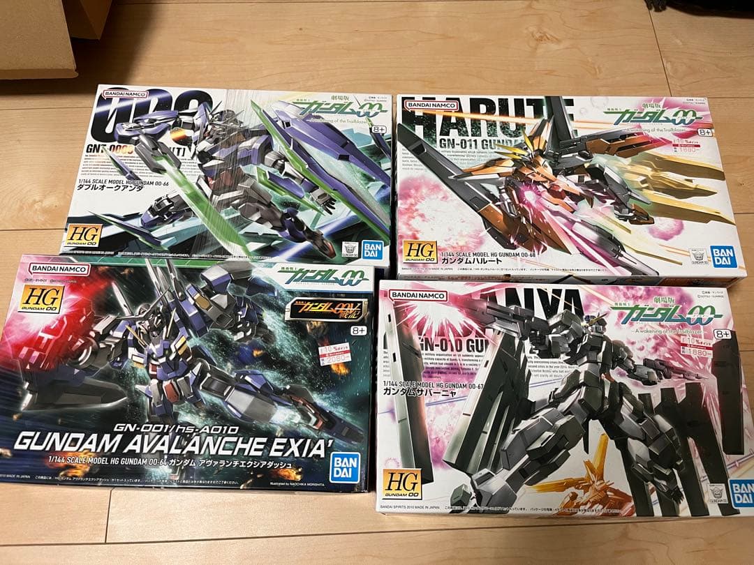 HG ガンプラ 4点セット