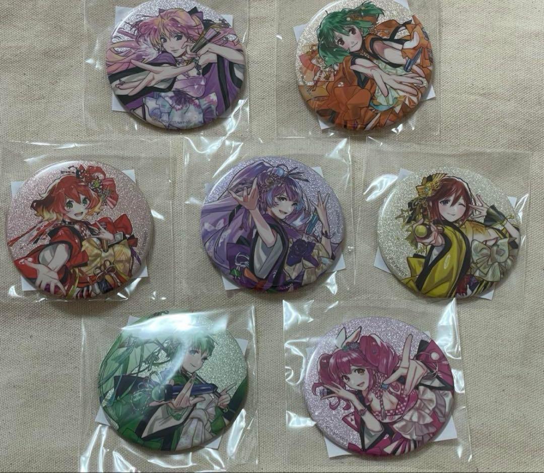 マクロス　マクフェス　歌舞伎町オンステージ！シャッフルゲーム　缶バッジ　①