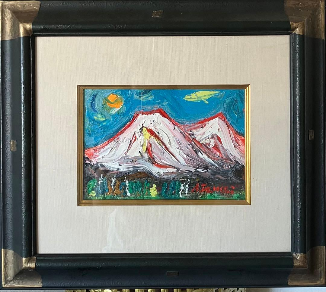 富士山☆油絵