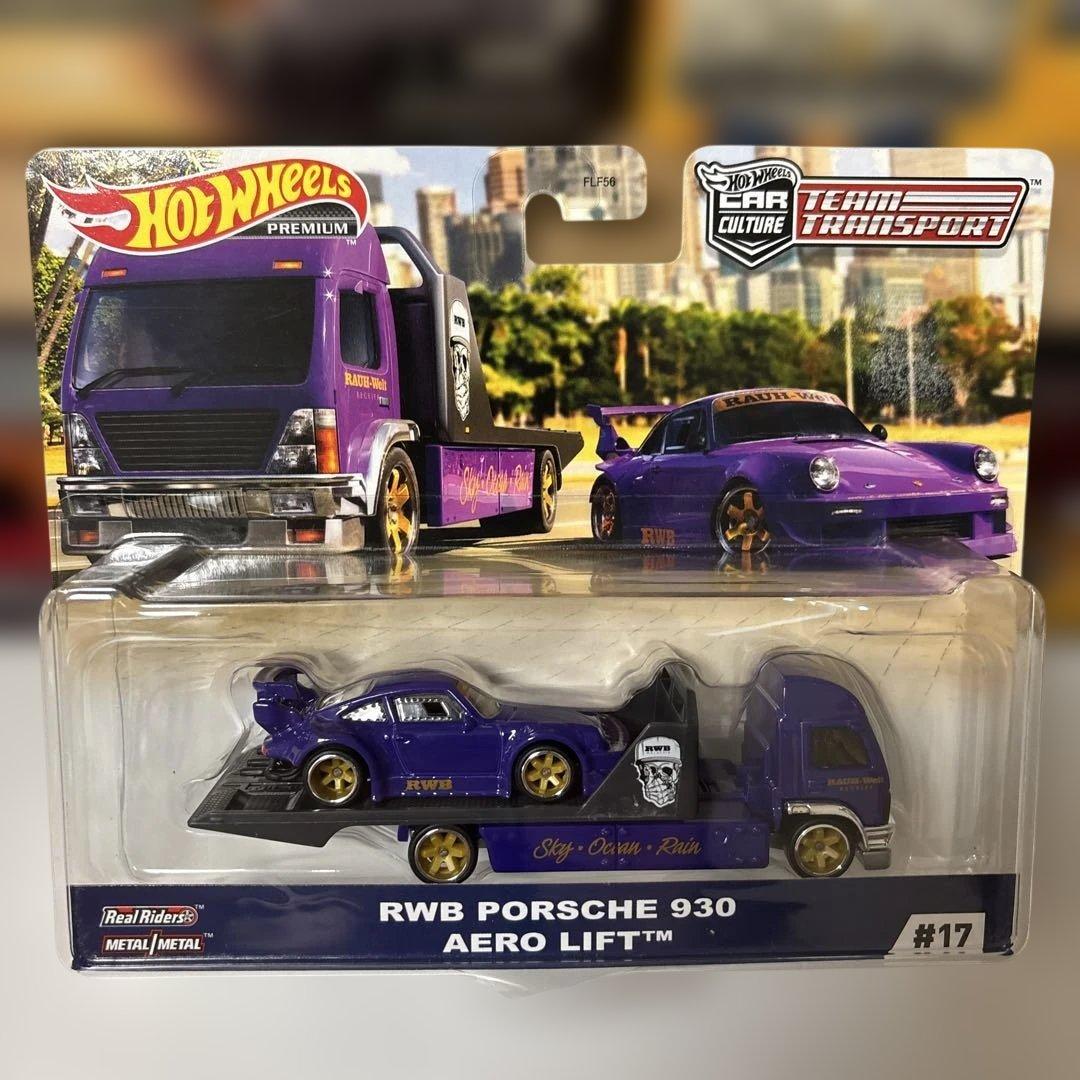 ミニカー HOTWEELS TEAM TRANSPORT RWB PORSCHE 930