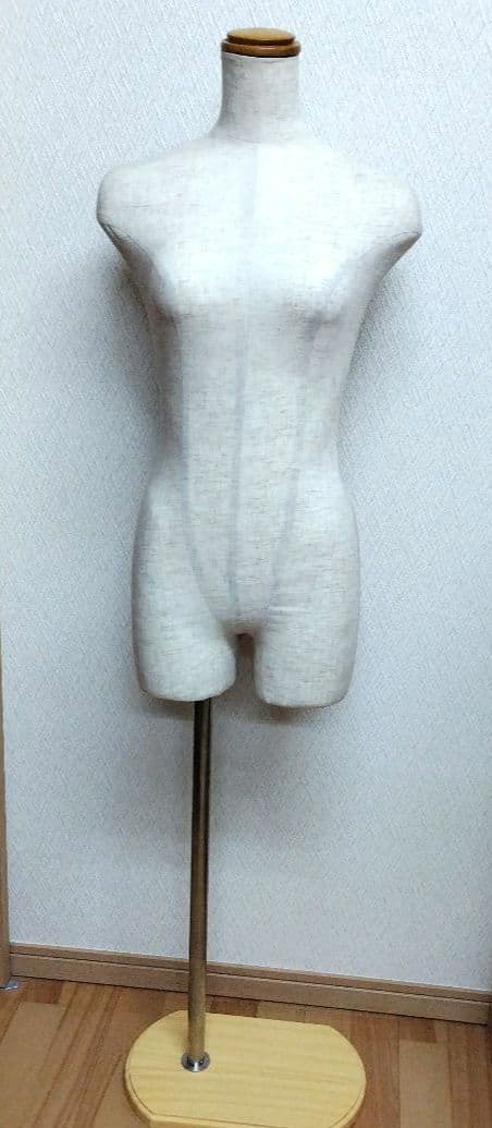 ピン針が刺せる　ボディ　トルソー　マネキン　台座の安定感抜群高141～175cm