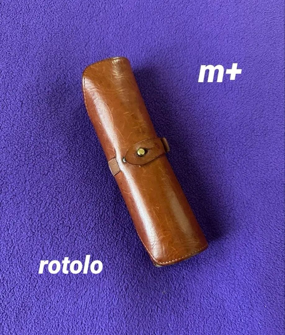 ✨希少✨エムピウ ペンケース rotoloロトロ （コニャック）