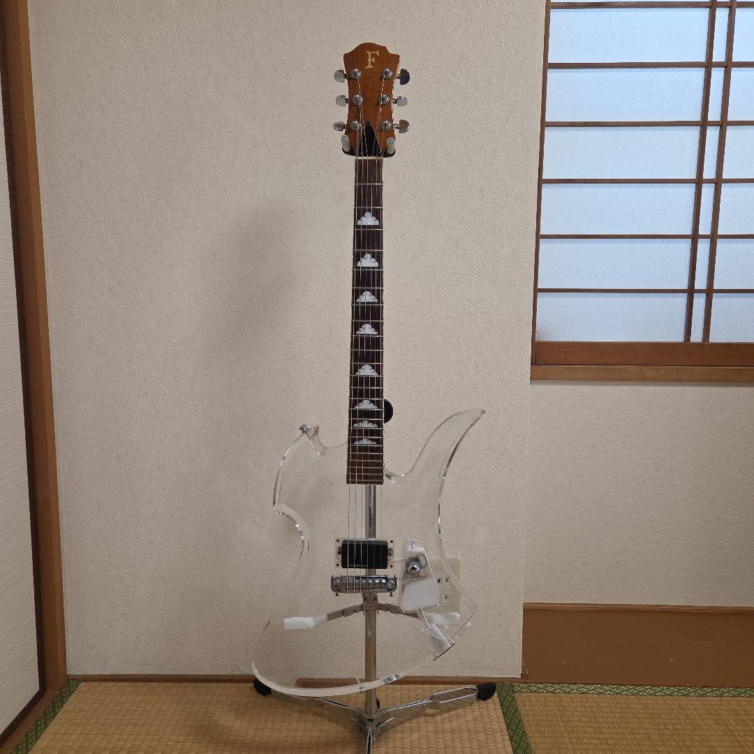 Fernandes クリスタルギター　アクリル　hide　モッキンバード