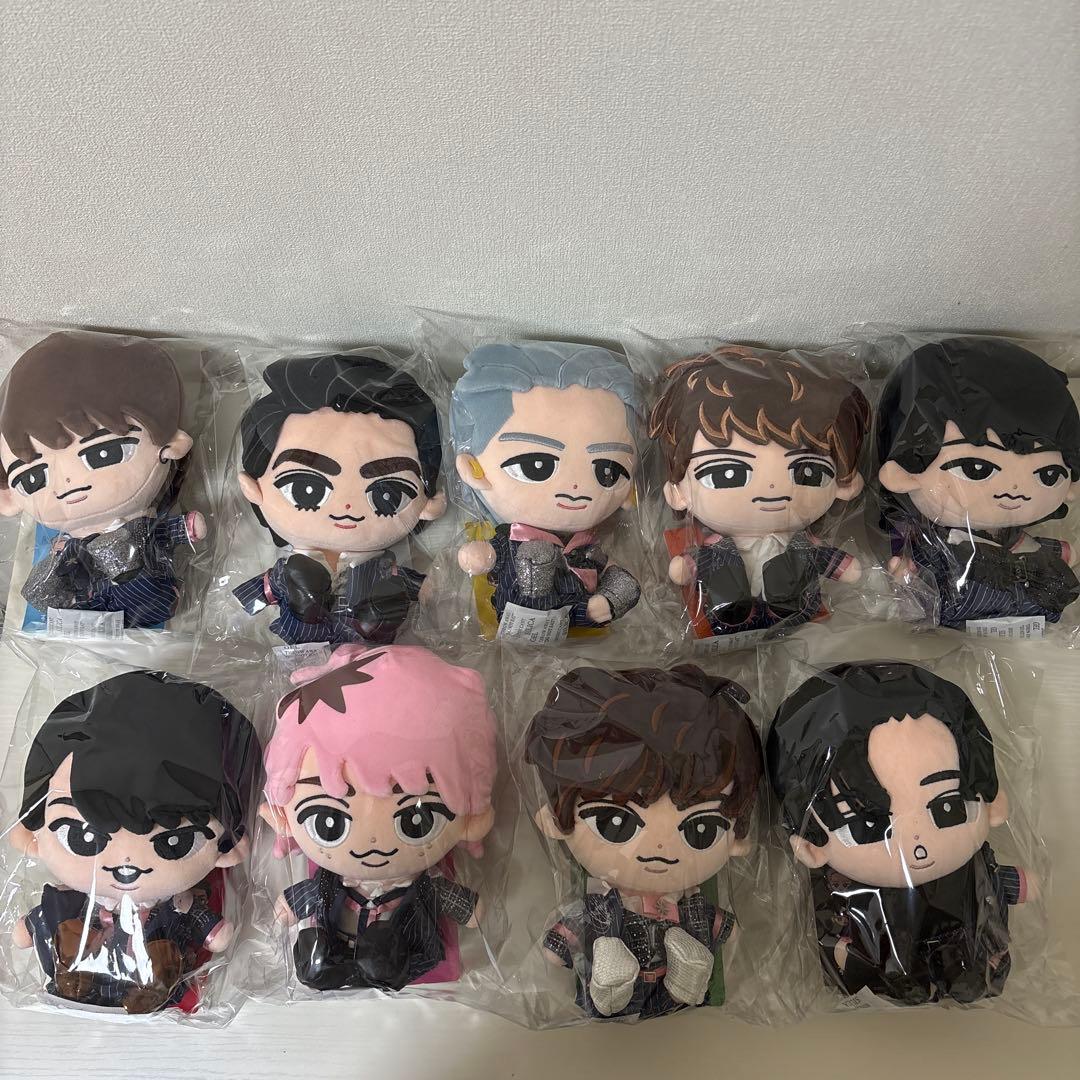 【新品未開封】  Man すのチル ぬいぐるみ 9人セット まとめ売り
