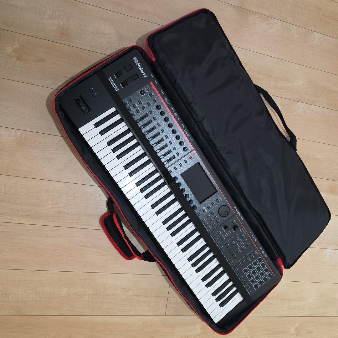 Roland　Fantom06　シンセサイザー　アダプター　取扱説明書　ケース