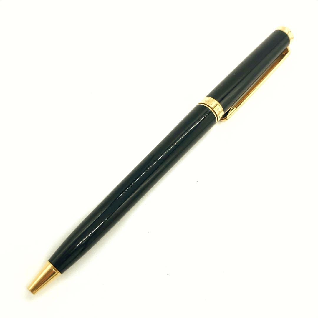 極美品✨モンブラン ノブレスオブリージュ　ボールペン ブラック　ゴールド メンズ