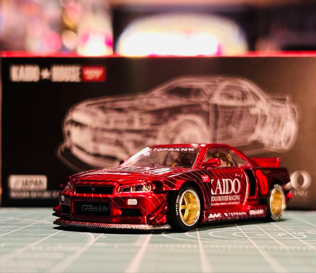 街道ハウス　スカイライン　R34 静岡ホビーショー限定