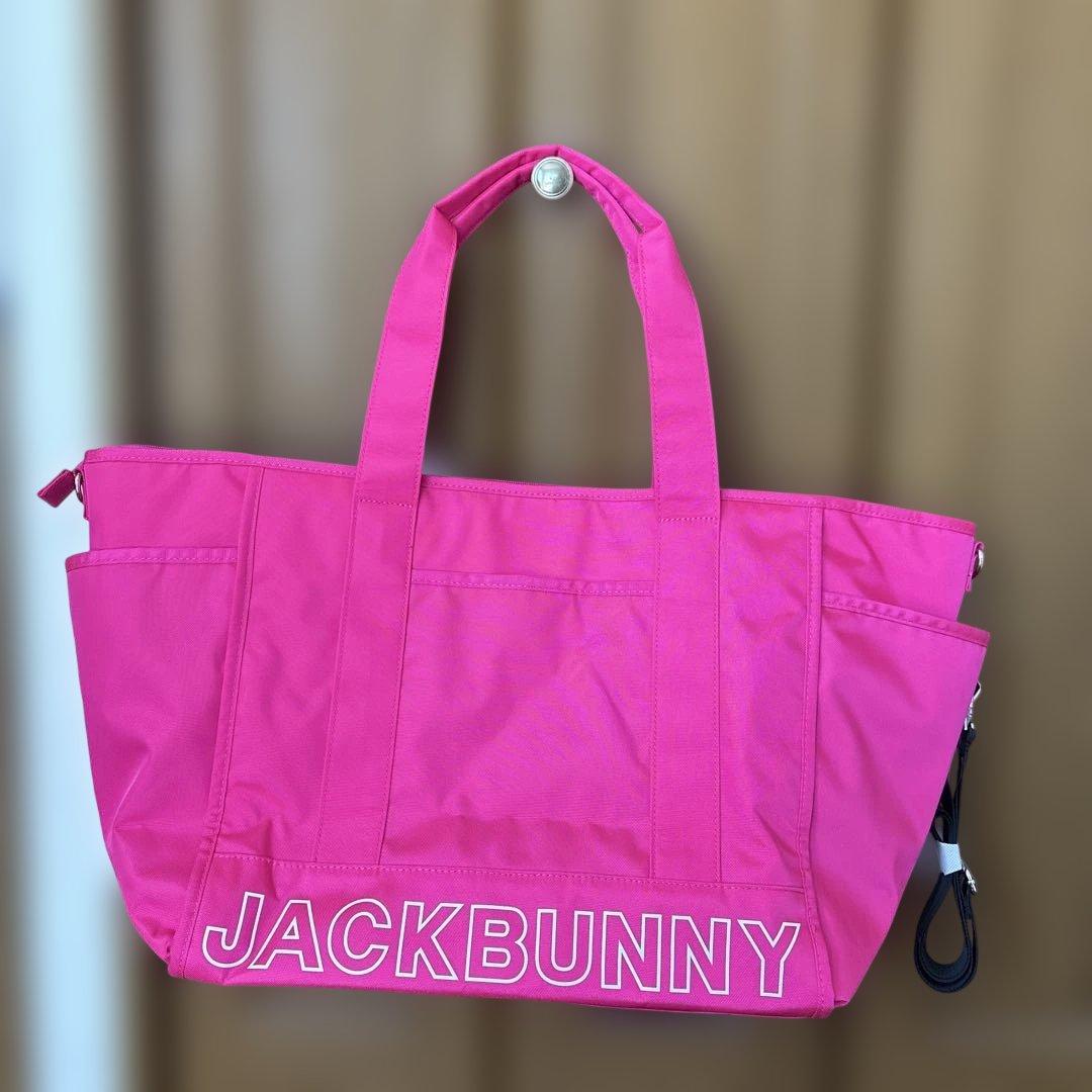 JACKBUNNY ピンク ゴルフバッグ