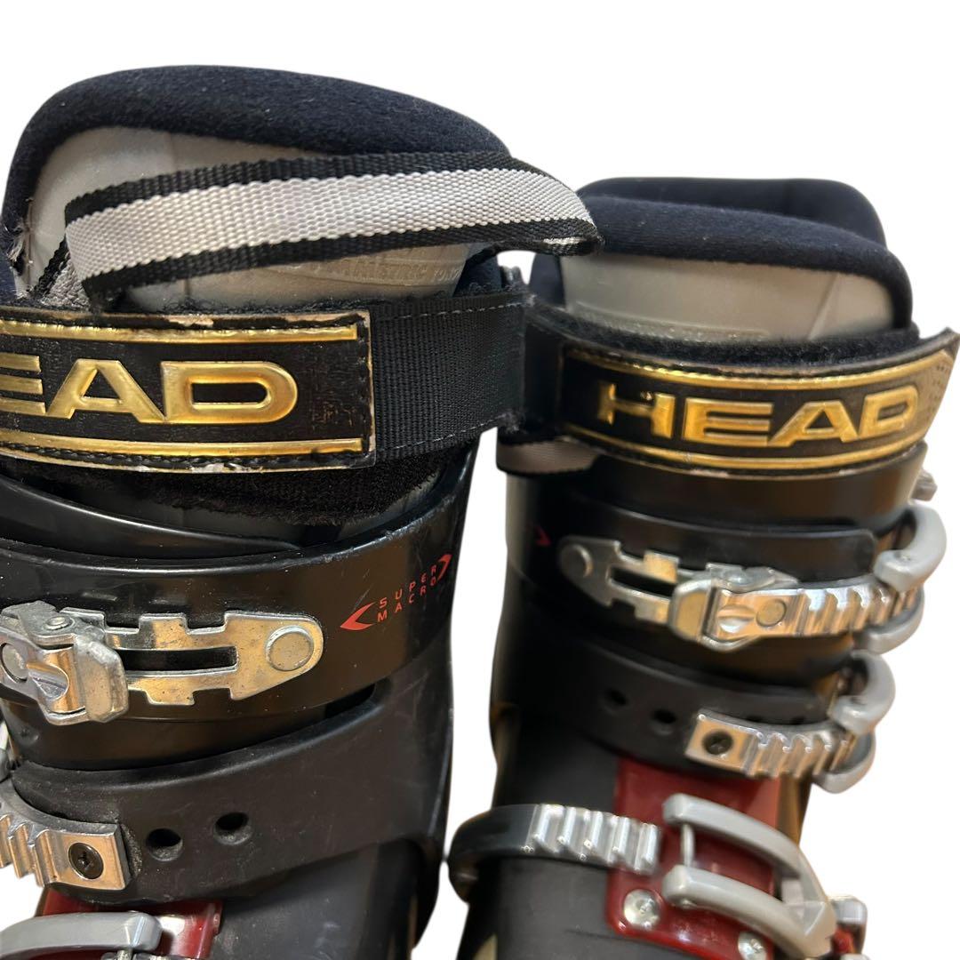 ⑨HEAD スキー ブーツ 4バックル ブラック 27cm