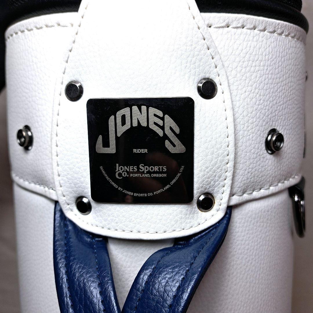 JONES ジョーンズRIDER　オフホワイト　 キャディバッグ　GH13146