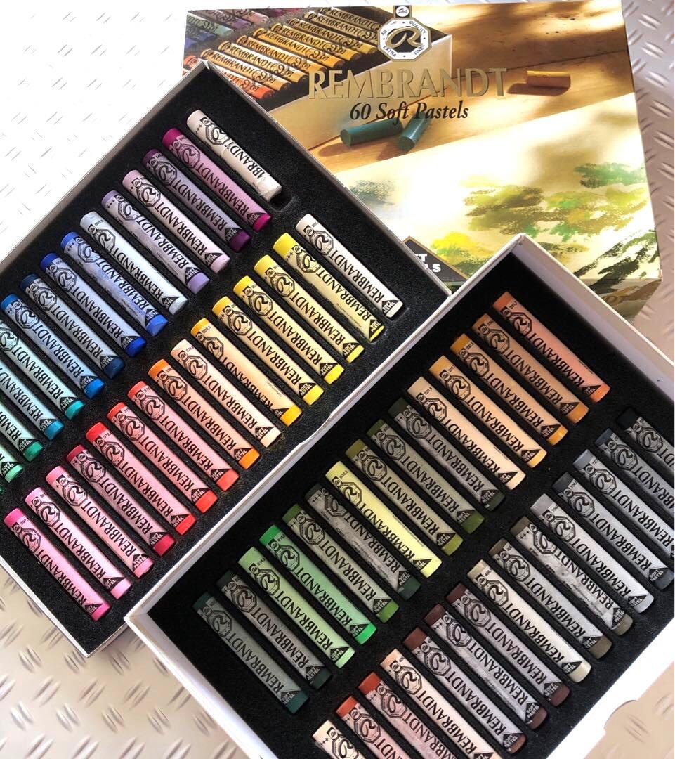 REMBRANDT 60 Soft Pastels 風景画用