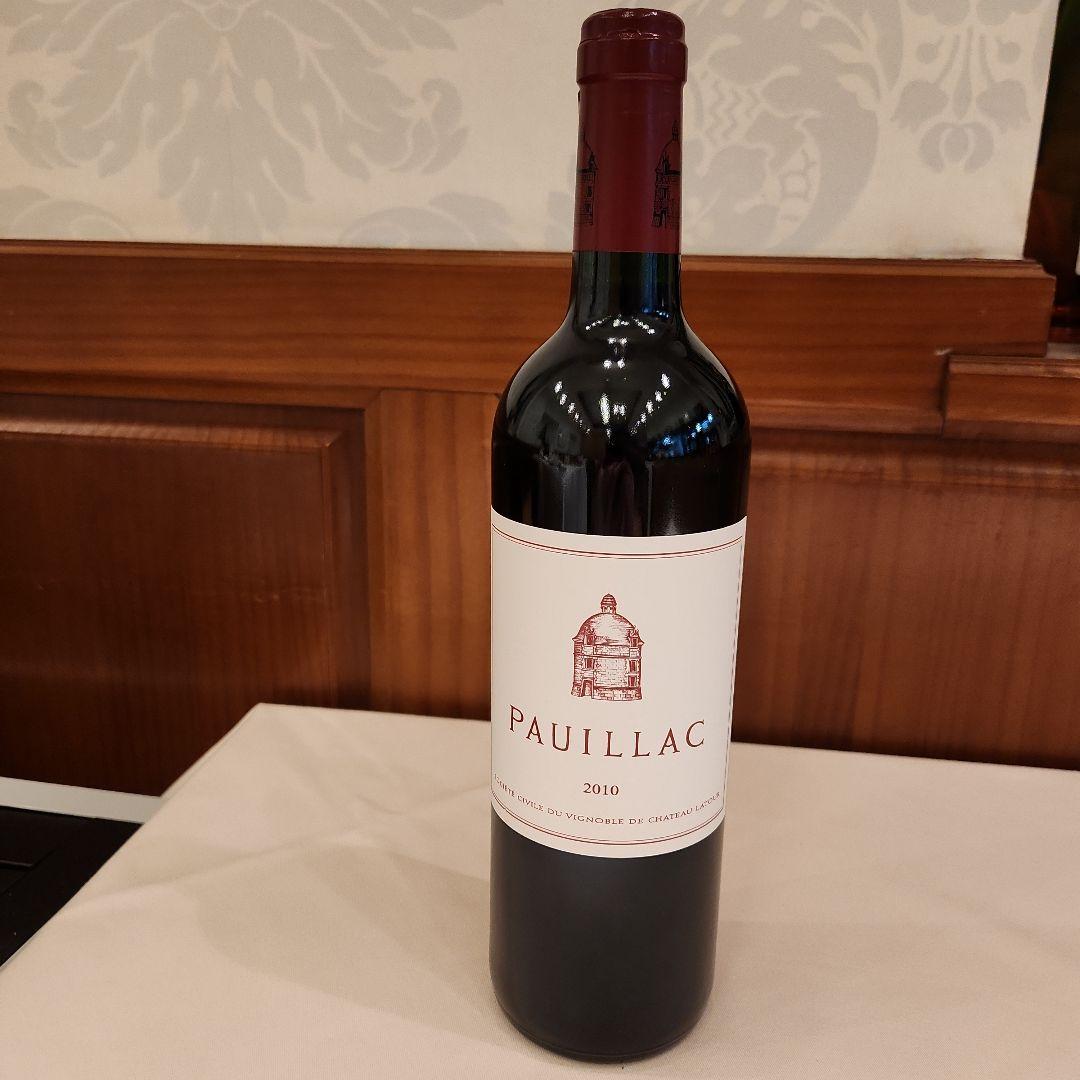 PAUILLAC 2010 赤ワイン 750ml