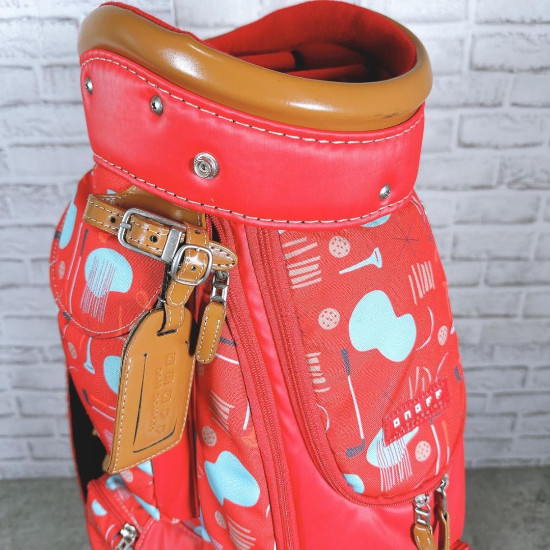 【限定品】ONOFF オノフ　LABOデザイン　キャディバッグ　ハート柄【美品】