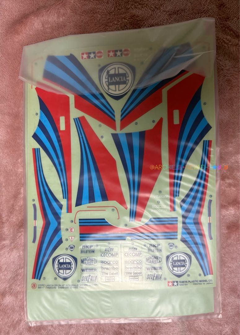 値下げ中★ラスト１台★タミヤ★ランチアデルタHFインテグラーレ‘92WRC優勝車