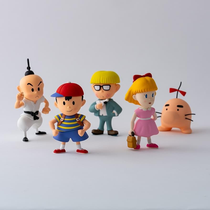 ほぼ日 GOLDBOXシリーズ『MOTHER2』フィギュア５体セット