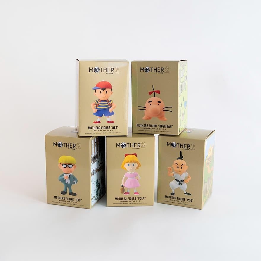 ほぼ日 GOLDBOXシリーズ『MOTHER2』フィギュア５体セット