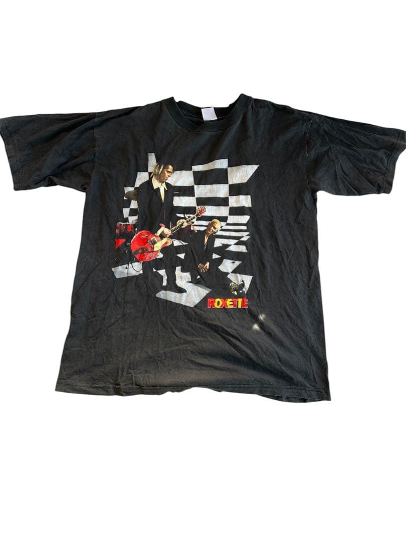 ロクセット　roxette バンドTシャツ　ヴィンテージ