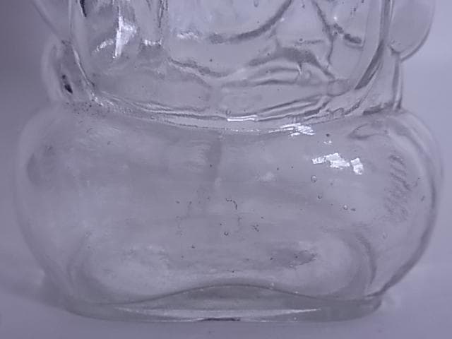 和ガラス　大黒様　あめや瓶　金平糖瓶　ガラス瓶　地球瓶　飴瓶　菓子瓶　昭和レトロ